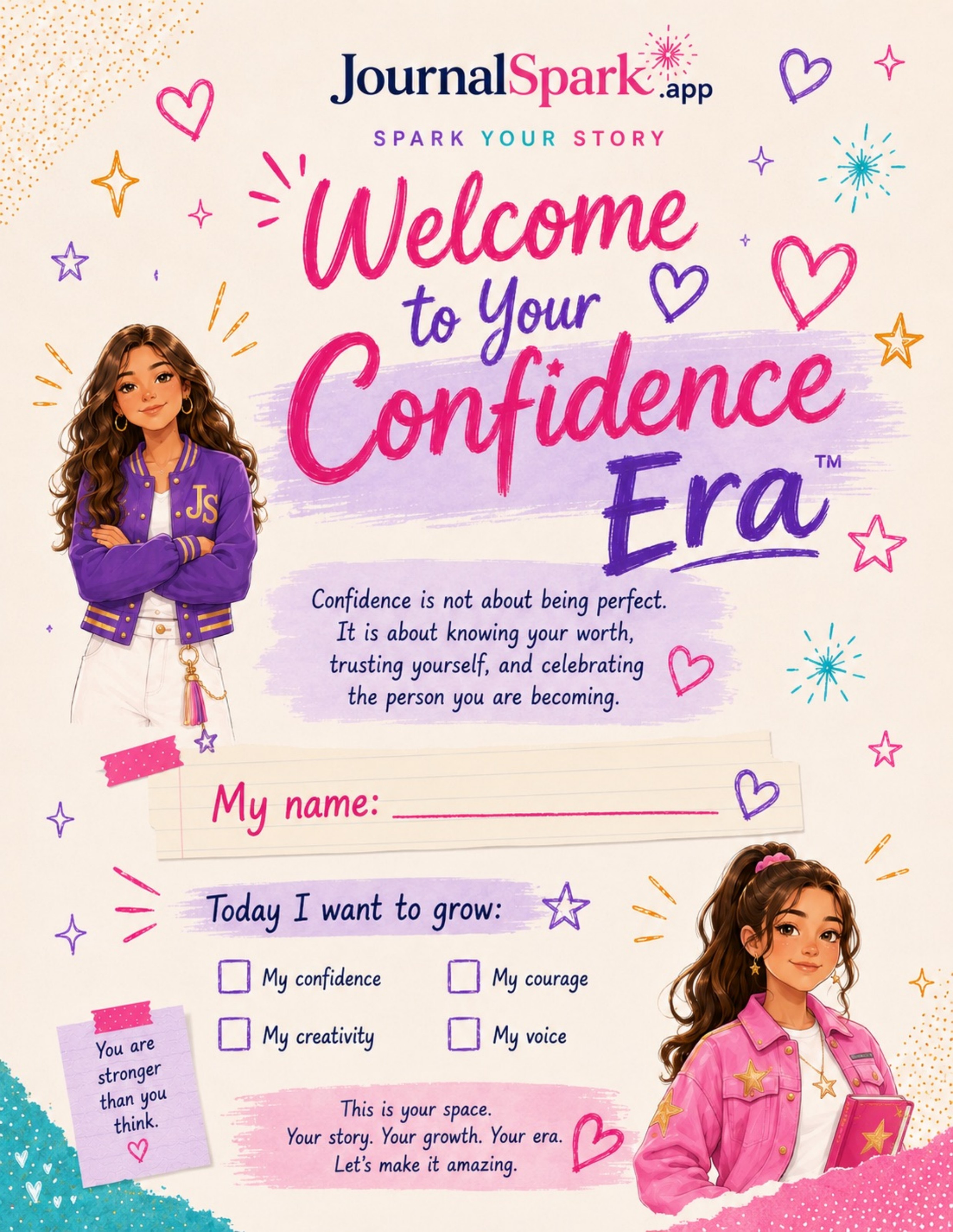 Welcome page of the Confidence Era guide